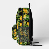 Mediterranean Lemon Baby Essentials Bedruckter Rucksack (Rechts)