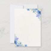 Mediterranean Lemon Bridal Party Dankeskarte (Rückseite)