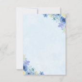 Mediterranean Lemon Bridal Party Dankeskarte (Rückseite)