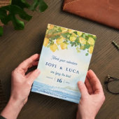 Mediterranean Lemon Grove Coastal Wedding