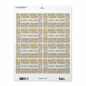 Mediterranean Lemon Tile Italian Coastal Design (Vorne)