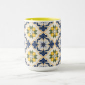 Mediterranean Lemon Tile Italian Talavera Tasse (Zentrum)