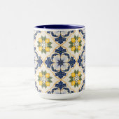 Mediterranean Lemon Tile Italian Talavera Tasse (Zentrum)