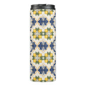 Mediterranean Lemon Tile Italian Talavera Thermosbecher (Rückseite)