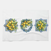 Mediterranean Lemons Kitchen Towel Geschirrtuch (Horizontal)