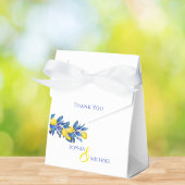 Mediterranean Lemons-Wedding Vielen Dank Geschenkschachtel