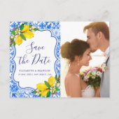  Mediterranean Love: A Wedding Celebration Postkarte (Vorderseite)