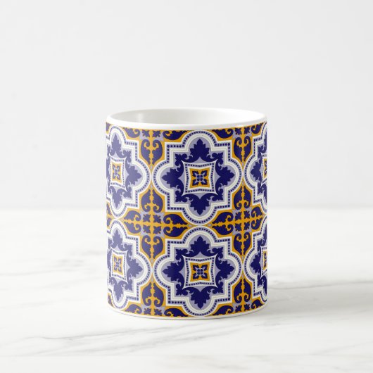 Mediterranean Pattern Kitchen Kaffeetasse (Mittel)