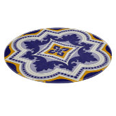 Mediterranean Pattern Kitchen Schneidebrett (Ecke)