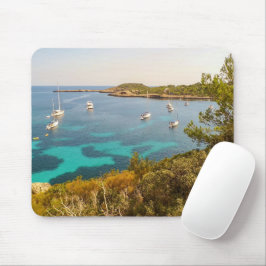 Mediterranean Sea & Yachts, Portinatx, Ibiza Mousepad