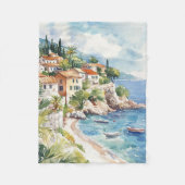 Mediterranean Summer Fleecedecke (Vorderseite)