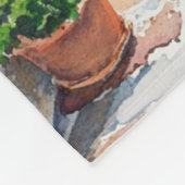 Mediterranean Summer Fleecedecke (Ecke)