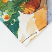 Mediterranean Summer Fleecedecke (Ecke)