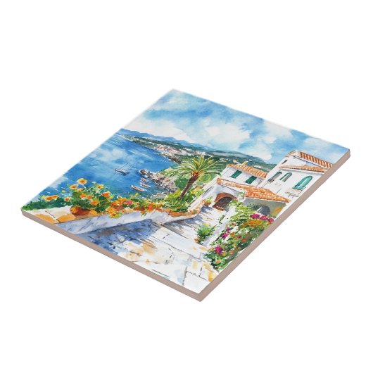 Mediterranean Summer Fliese (Seite)