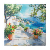 Mediterranean Summer Fliese (Vorderseite)