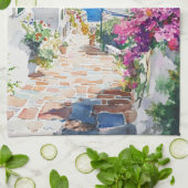 Mediterranean Summer Geschirrtuch (Gefaltet)