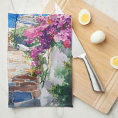 Mediterranean Summer Geschirrtuch (Viertel Falte)