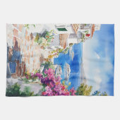 Mediterranean Summer Geschirrtuch (Horizontal)