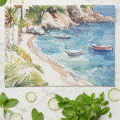 Mediterranean Summer Geschirrtuch (Gefaltet)