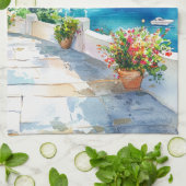 Mediterranean Summer Geschirrtuch (Gefaltet)