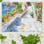 Mediterranean Summer Geschirrtuch (Gefaltet)