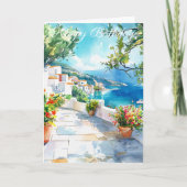 Mediterranean Summer Karte (Vorderseite)