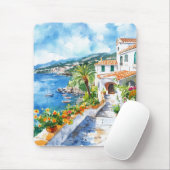Mediterranean Summer Mousepad (Mit Mouse)