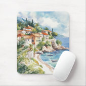 Mediterranean Summer Mousepad (Mit Mouse)