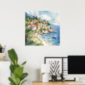 Mediterranean Summer Poster (Heimbüro)