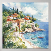 Mediterranean Summer Poster (Vorne)