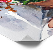 Mediterranean Summer Poster (Ecke)