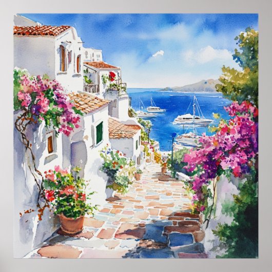 Mediterranean Summer Poster (Vorne)