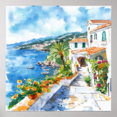 Mediterranean Summer Poster (Vorne)