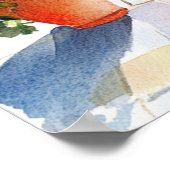 Mediterranean Summer Poster (Ecke)