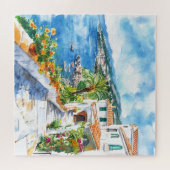 Mediterranean Summer Puzzle (Horizontal)