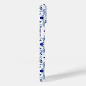 Mediterranean Tile Blue & White Case-Mate iPhone Hülle (Rückseite / Rechts)