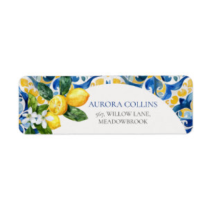 Mediterranean Tiles Lemon 25. Geburtstag