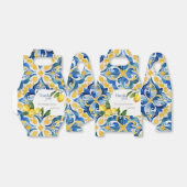 Mediterranean Tiles Lemon 25. Geburtstag Geschenkschachtel (Ungefaltet)