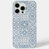 Mediterranean Tiles, Moroccan, Majolica, Azulejo Case-Mate iPhone Hülle (Rückseite)