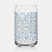 Mediterranean Tiles, Moroccan, Majolica, Azulejo Dosenglas (Rückseite)