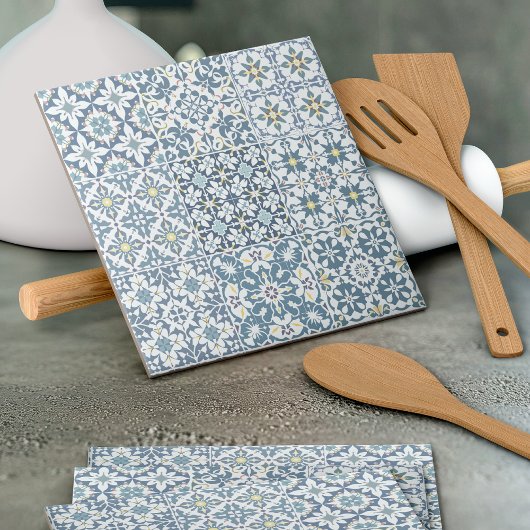 Mediterranean Tiles, Moroccan, Majolica, Azulejo Fliese