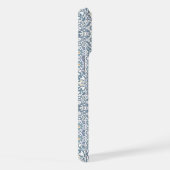 Mediterranean Tiles, Moroccan, Majolica, Azulejo iPhone Hülle (Rechte Seite)