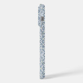 Mediterranean Tiles, Moroccan, Majolica, Azulejo iPhone Hülle (Linke Seite)