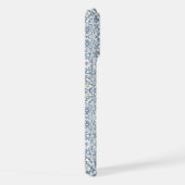 Mediterranean Tiles, Moroccan, Majolica, Azulejo iPhone Hülle (Rechte Seite)