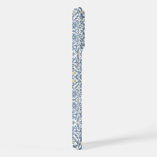 Mediterranean Tiles, Moroccan, Majolica, Azulejo iPhone Hülle (Rechte Seite)