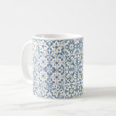 Mediterranean Tiles, Moroccan, Majolica, Azulejo Kaffeetasse (Vorderseite Links)