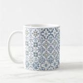 Mediterranean Tiles, Moroccan, Majolica, Azulejo Kaffeetasse (Links)