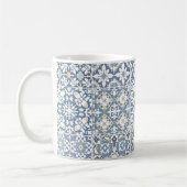 Mediterranean Tiles, Moroccan, Majolica, Azulejo Kaffeetasse (Links)