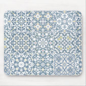 Mediterranean Tiles, Moroccan, Majolica, Azulejo Mousepad (Vorne)