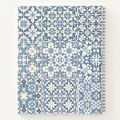 Mediterranean Tiles, Moroccan, Majolica, Azulejo Notizblock (Rückseite)